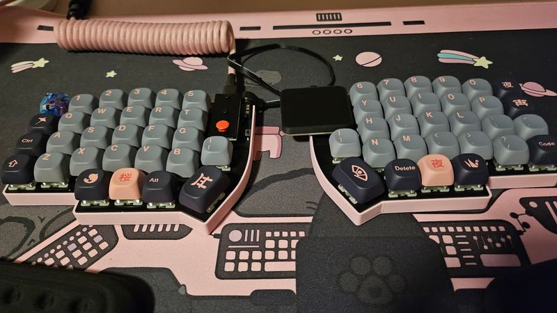 Falling for Split Keyboards: Sofle ZMK, Lily58, and HolyKeebs Peripherals